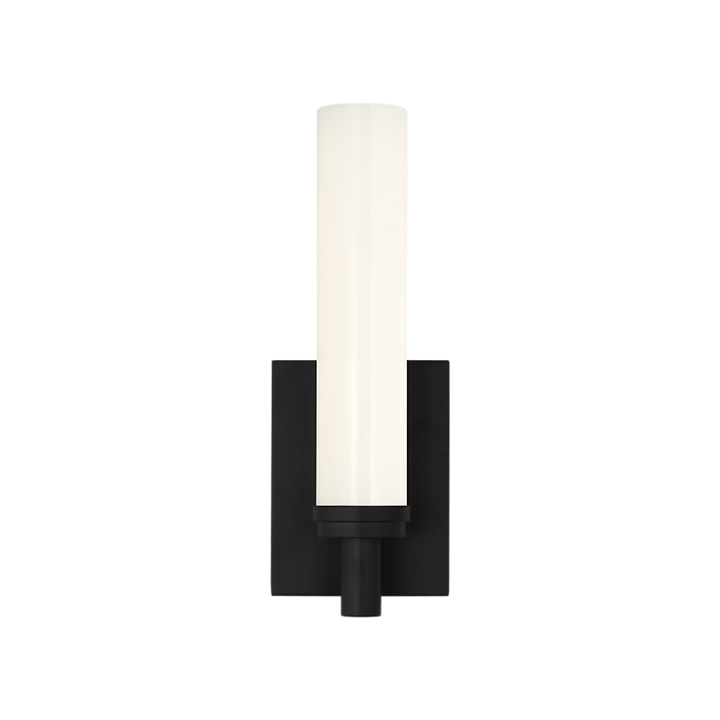 Generation GLV1441-L Coles 1-lt 13" Tall LED Vanity Light, 5CCT Selectable - Midnight Black