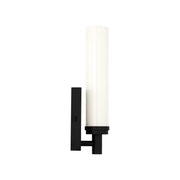Generation GLV1441-L Coles 1-lt 13" Tall LED Vanity Light, 5CCT Selectable - Midnight Black