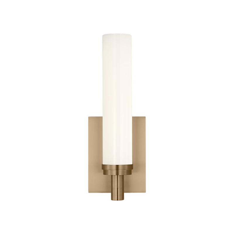 Generation GLV1441-L Coles 1-lt 13" Tall LED Vanity Light, 5CCT Selectable - Satin Brass