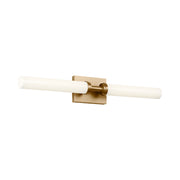 Generation GLV1452-L Coles 2-lt 30" LED Vanity Light, 5CCT Selectable - Satin Brass