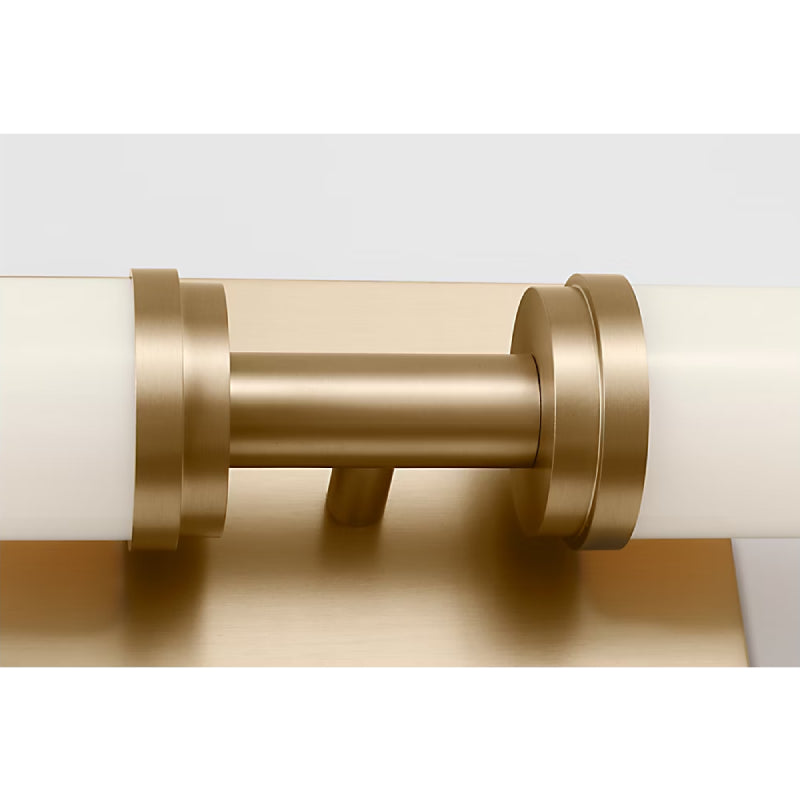 Generation GLV1452-L Coles 2-lt 30" LED Vanity Light, 5CCT Selectable - Satin Brass