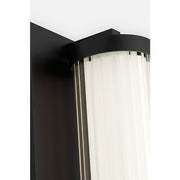 Generation GLV1501-L Weston 1-lt 22" LED Vanity Light, 5CCT Selectable - Midnight Black
