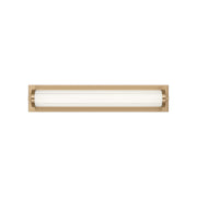 Generation GLV1501-L Weston 1-lt 22" LED Vanity Light, 5CCT Selectable - Satin Brass