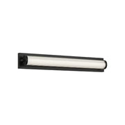 Generation GLV1511-L Weston 1-lt 28" LED Vanity Light, 5CCT Selectable - Midnight Black