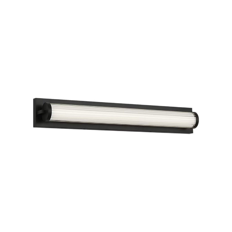 Generation GLV1511-L Weston 1-lt 28" LED Vanity Light, 5CCT Selectable - Midnight Black