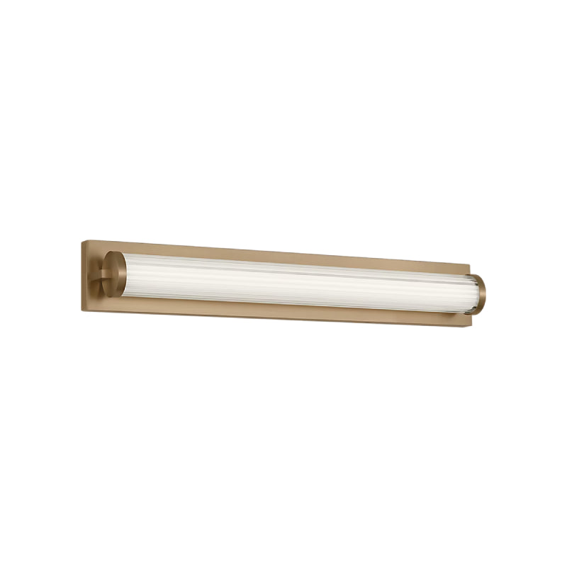 Generation GLV1511-L Weston 1-lt 28" LED Vanity Light, 5CCT Selectable - Satin Brass