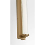 Generation GLV1511-L Weston 1-lt 28" LED Vanity Light, 5CCT Selectable - Satin Brass