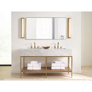 Generation GLV1511-L Weston 1-lt 28" LED Vanity Light, 5CCT Selectable - Satin Brass