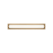 Generation GLV1511-L Weston 1-lt 28" LED Vanity Light, 5CCT Selectable - Satin Brass