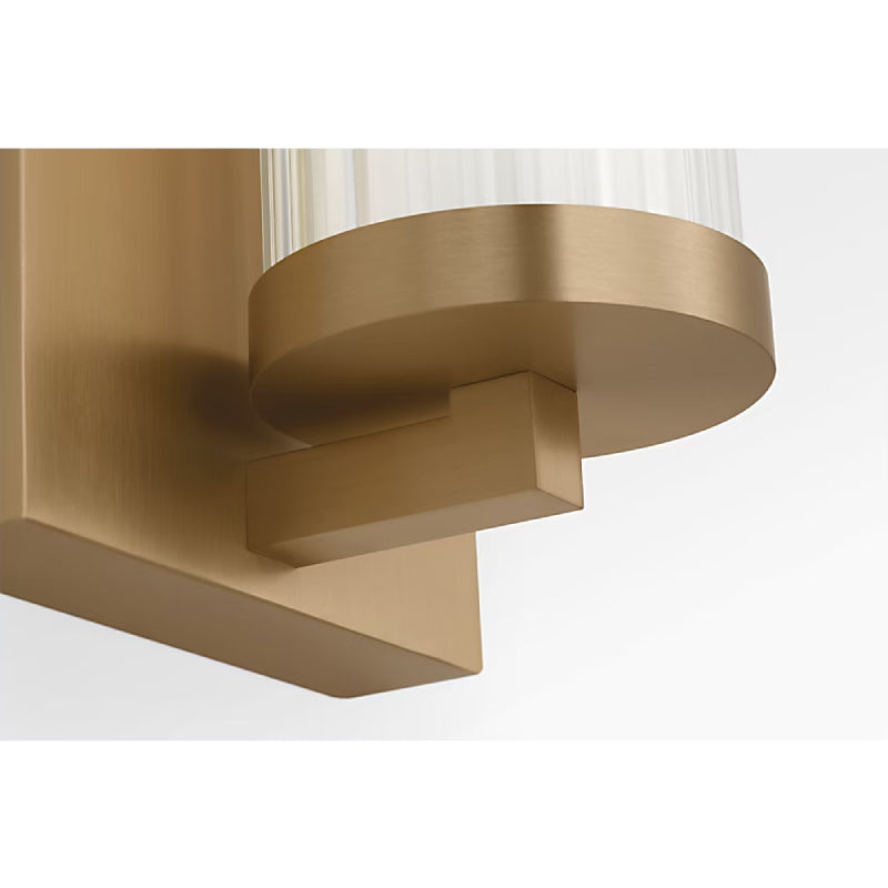 Generation GLV1521-L Weston 1-lt 34" LED Vanity Light, 5CCT Selectable - Satin Brass