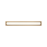 Generation GLV1521-L Weston 1-lt 34" LED Vanity Light, 5CCT Selectable - Satin Brass