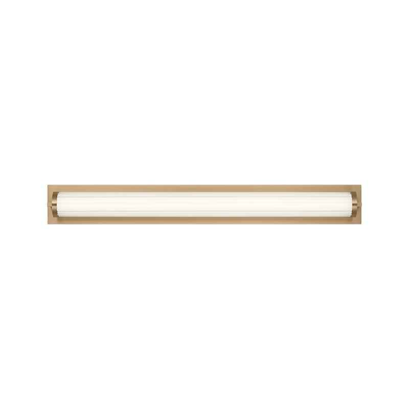 Generation GLV1521-L Weston 1-lt 34" LED Vanity Light, 5CCT Selectable - Satin Brass