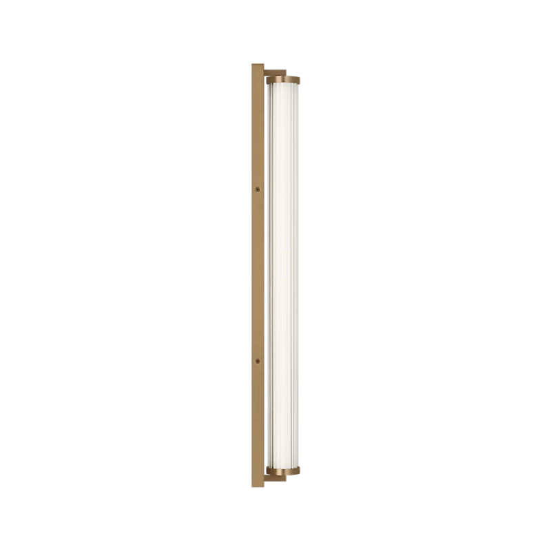 Generation GLV1521-L Weston 1-lt 34" LED Vanity Light, 5CCT Selectable - Satin Brass