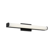 Generation GLV1531-L Cavitt 1-lt 18" LED Vanity Light, 5CCT Selectable - Midnight Black