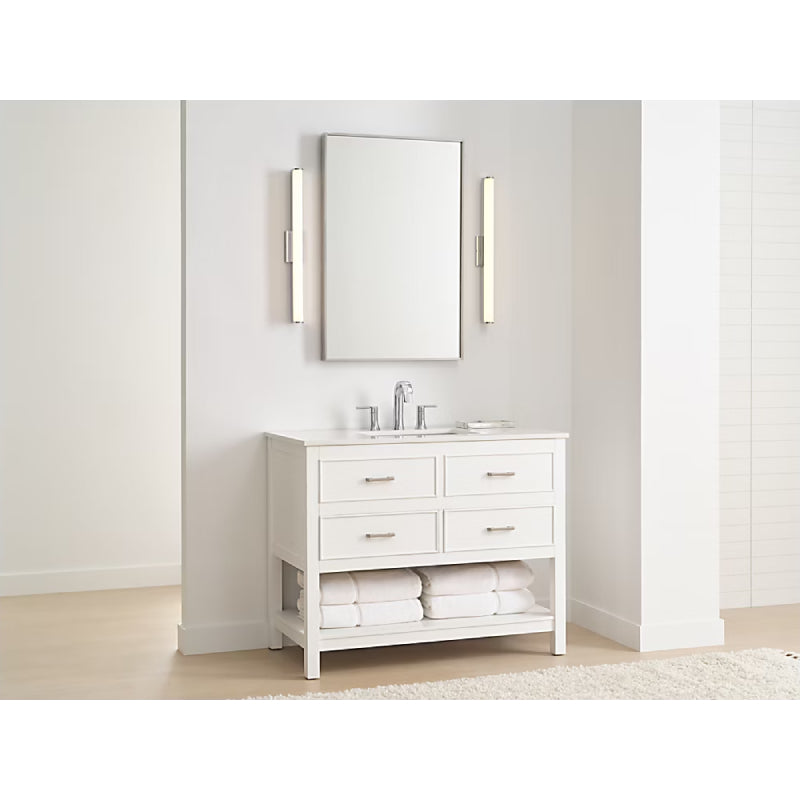 Generation GLV1541-L Cavitt 1-lt 24" LED Vanity Light, 5CCT Selectable - Chrome