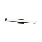 Generation GLV1541-L Cavitt 1-lt 24" LED Vanity Light, 5CCT Selectable - Midnight Black