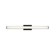 Generation GLV1541-L Cavitt 1-lt 24" LED Vanity Light, 5CCT Selectable - Midnight Black