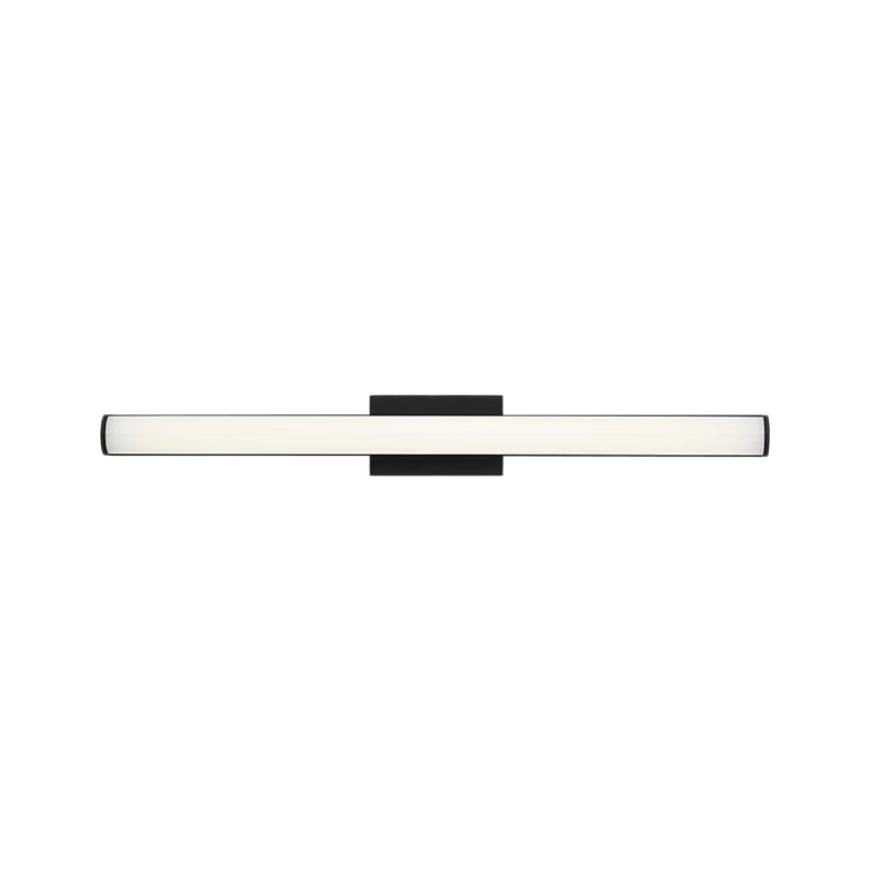 Generation GLV1541-L Cavitt 1-lt 24" LED Vanity Light, 5CCT Selectable - Midnight Black