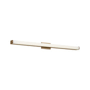 Generation GLV1561-L Cavitt 1-lt 36" LED Vanity Light, 5CCT Selectable - Satin Brass