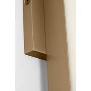 Generation GLV1561-L Cavitt 1-lt 36" LED Vanity Light, 5CCT Selectable - Satin Brass