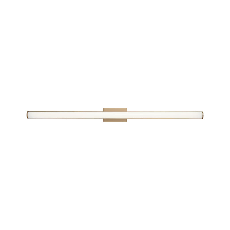 Generation GLV1561-L Cavitt 1-lt 36" LED Vanity Light, 5CCT Selectable - Satin Brass