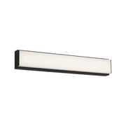 Generation GLV1571-L Panna 1-lt 18" LED Vanity Light, 5CCT Selectable - Midnight Black