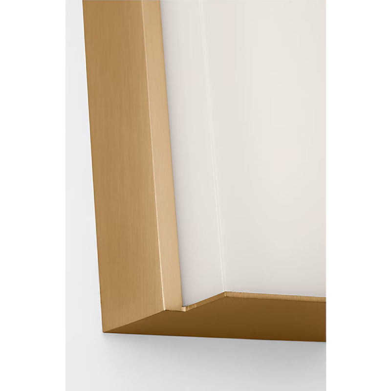 Generation GLV1571-L Panna 1-lt 18" LED Vanity Light, 5CCT Selectable - Satin Brass