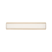 Generation GLV1571-L Panna 1-lt 18" LED Vanity Light, 5CCT Selectable - Satin Brass