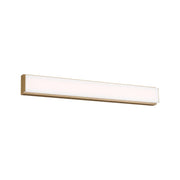 Generation GLV1581-L Panna 1-lt 24" LED Vanity Light, 5CCT Selectable - Satin Brass