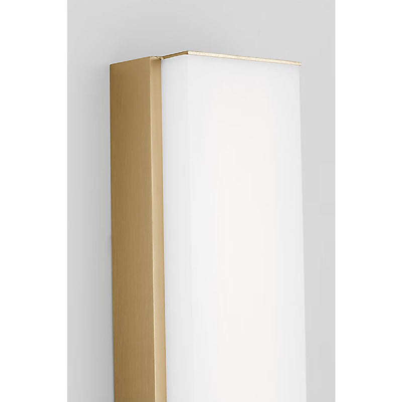 Generation GLV1591-L Panna 1-lt 30" LED Vanity Light, 5CCT Selectable - Satin Brass