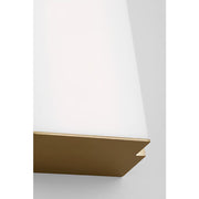 Generation GLV1591-L Panna 1-lt 30" LED Vanity Light, 5CCT Selectable - Satin Brass