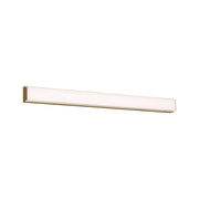 Generation GLV1601-L Panna 1-lt 36" LED Vanity Light, 5CCT Selectable - Satin Brass