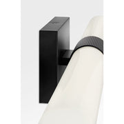 Generation GLV1612-L Sarco 1-lt 24" LED Vanity Light, 5CCT Selectable - Midnight Black