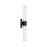 Generation GLV1612-L Sarco 1-lt 24" LED Vanity Light, 5CCT Selectable - Midnight Black