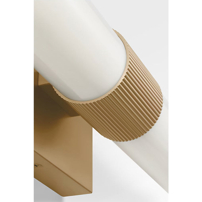 Generation GLV1612-L Sarco 1-lt 24" LED Vanity Light, 5CCT Selectable - Satin Brass