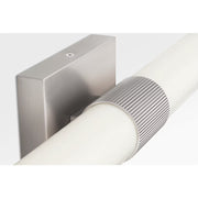 Generation GLV1622 Sarco 1-lt 18" LED Vanity Light - Brushed Nickel