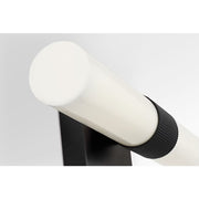 Generation GLV1622 Sarco 1-lt 18" LED Vanity Light - Midnight Black