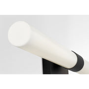 Generation GLV1632 Sarco 1-lt 30" LED Vanity Light - Midnight Black