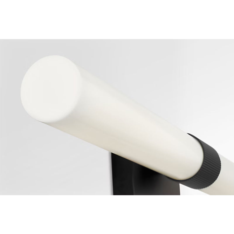 Generation GLV1632 Sarco 1-lt 30" LED Vanity Light - Midnight Black