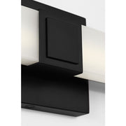 Generation GLV1652 Fentress 1-lt 36" LED Vanity Light - Midnight Black