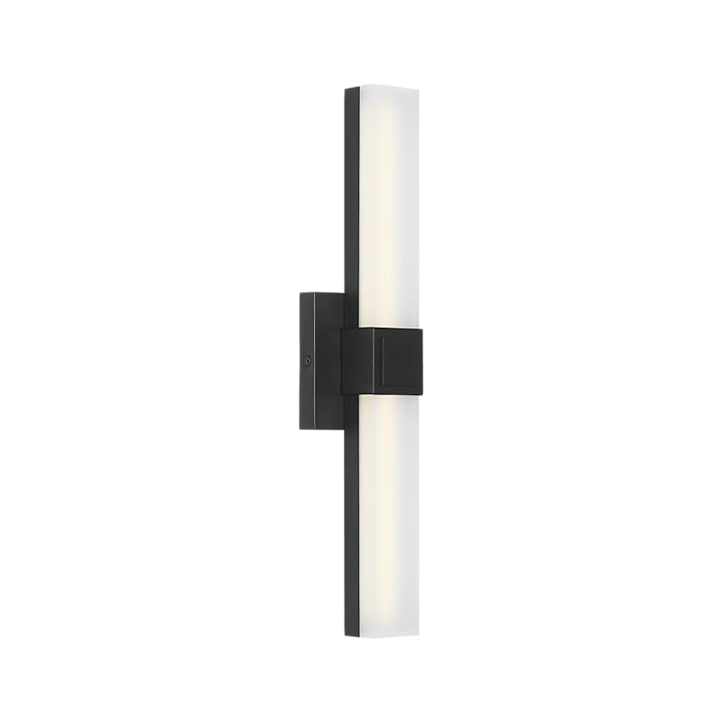 Generation GLV1662 Fentress 1-lt 18" LED Vanity Light - Midnight Black