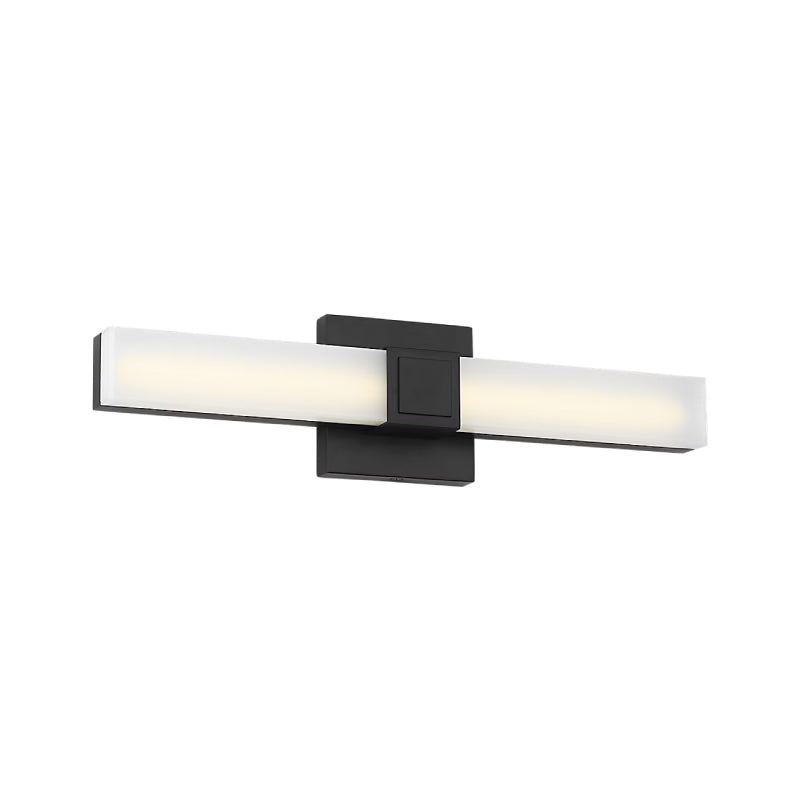 Generation GLV1662 Fentress 1-lt 18" LED Vanity Light - Midnight Black