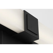 Generation GLV1662 Fentress 1-lt 18" LED Vanity Light - Midnight Black