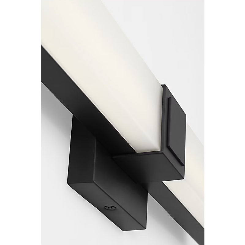 Generation GLV1662 Fentress 1-lt 18" LED Vanity Light - Midnight Black