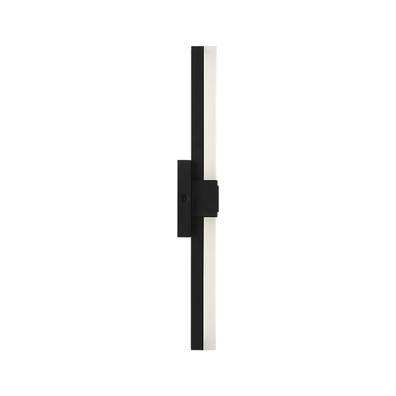 Generation GLV1662 Fentress 1-lt 18" LED Vanity Light - Midnight Black