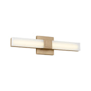 Generation GLV1662 Fentress 1-lt 18" LED Vanity Light - Satin Brass