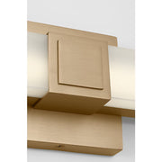 Generation GLV1662 Fentress 1-lt 18" LED Vanity Light - Satin Brass