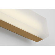 Generation GLV1662 Fentress 1-lt 18" LED Vanity Light - Satin Brass