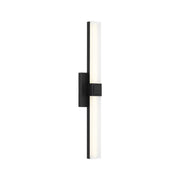 Generation GLV1672 Fentress 1-lt 24" LED Vanity Light - Midnight Black