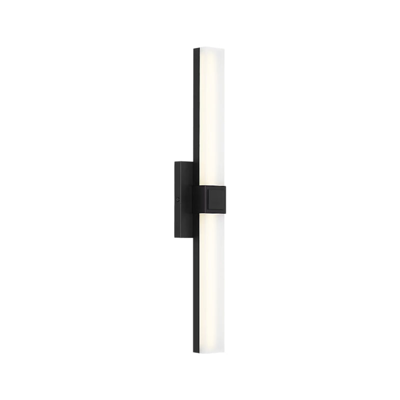 Generation GLV1672 Fentress 1-lt 24" LED Vanity Light - Midnight Black